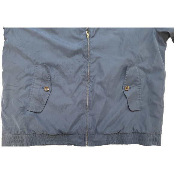 St Johns Bay Jacket Mens XL Blue Water Repellent Lightweight Lined Classic Coat - Picture 10 of 10